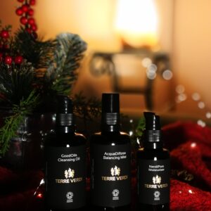 Christmas Gift Set - Luxury Organic Cleansing Toning Moisturising